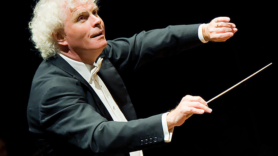 Simon Rattle dirigiert die vervollständigte Neunte Symphonie von Anton Bruckner