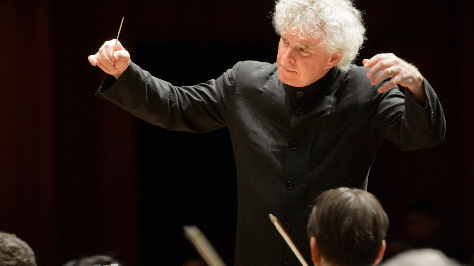 Simon Rattle und Yefim Bronfman