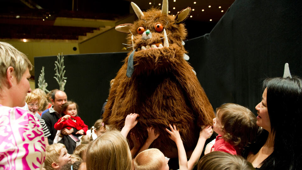 Familienkonzert: »Der Grüffelo« als Puppentheater
