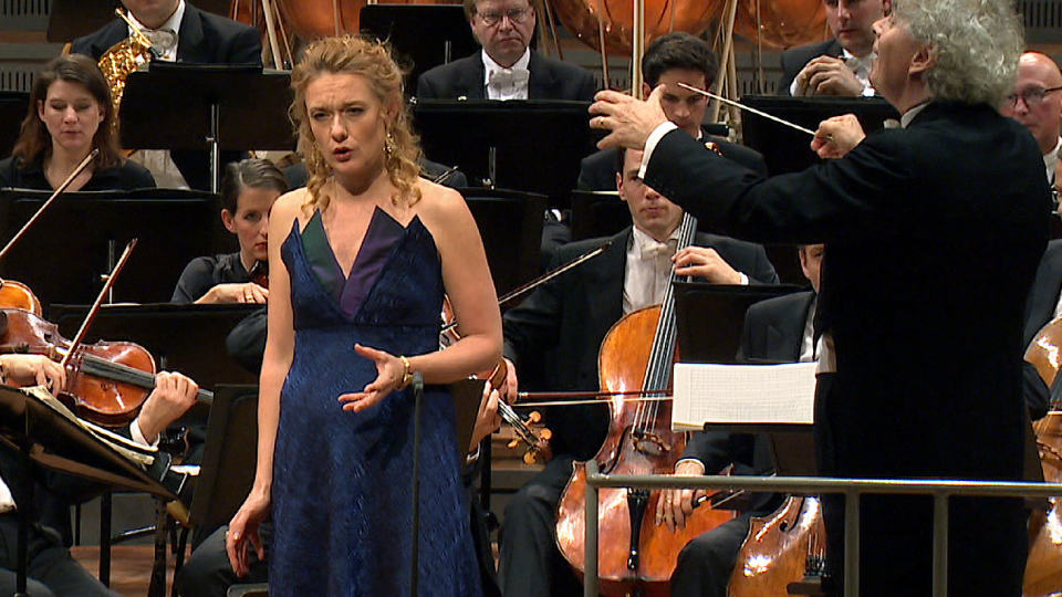 Simon Rattle und Magdalena Kožená mit Liedern von Dvořák und Mahler