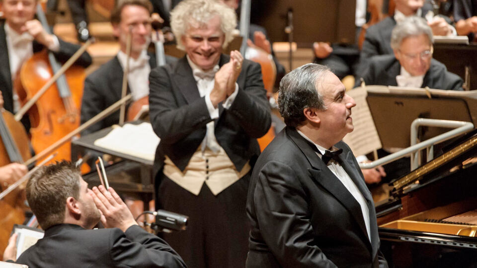 Saisoneröffnung 2012: Simon Rattle und Yefim Bronfman