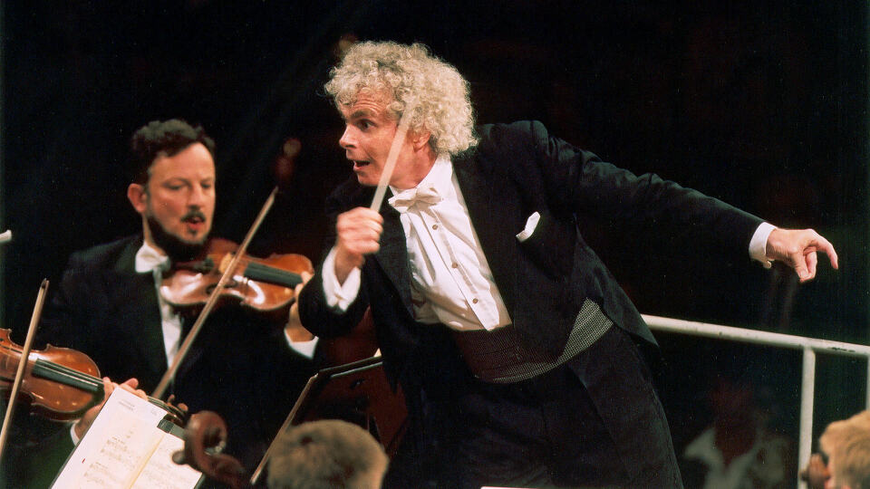 Simon Rattles Antrittskonzert von 2002 mit Mahlers Fünfter Symphonie