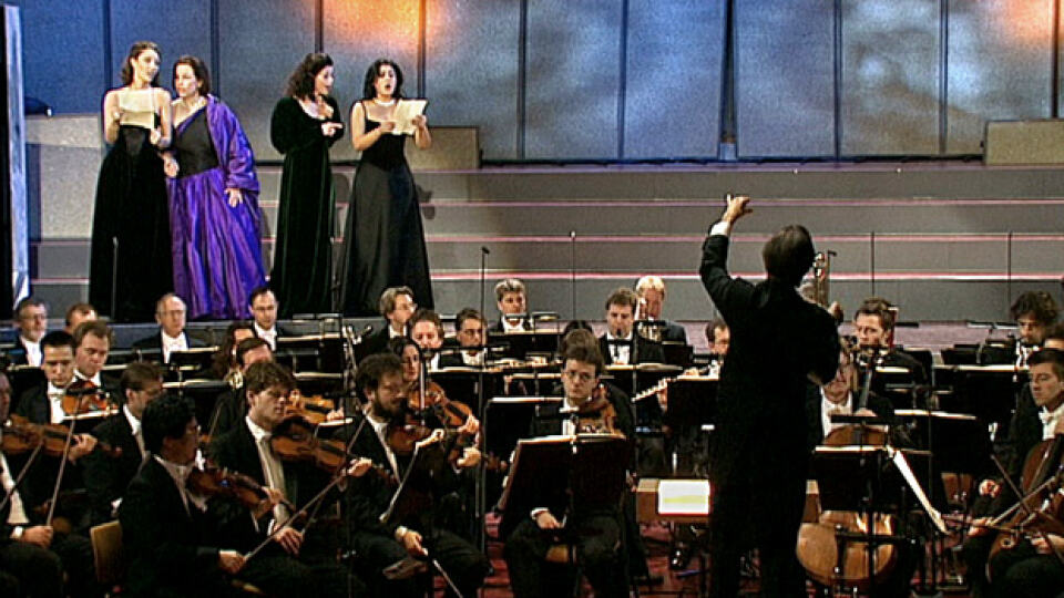 Claudio Abbado dirige una Gala Verdi en el Concierto de Nochevieja de 2000