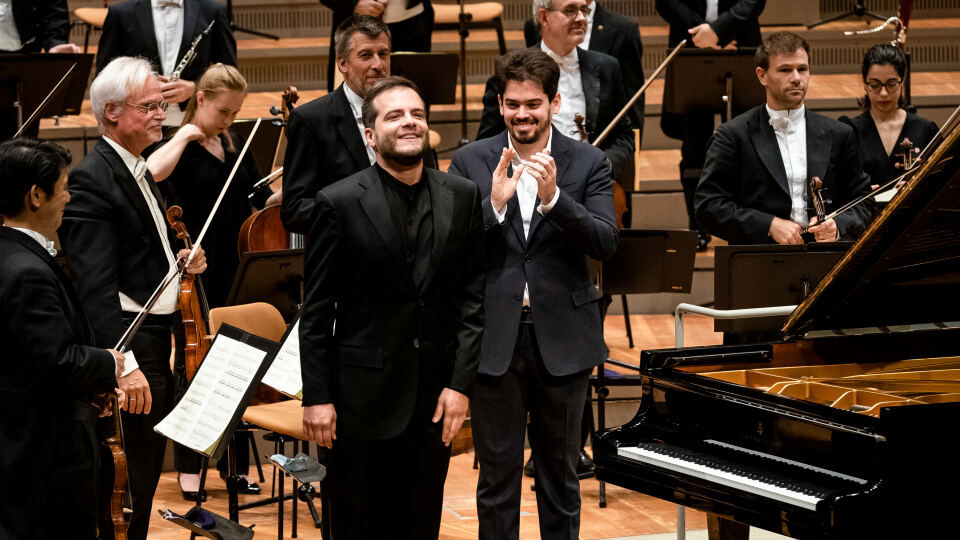 Lahav Shani y Francesco Piemontesi