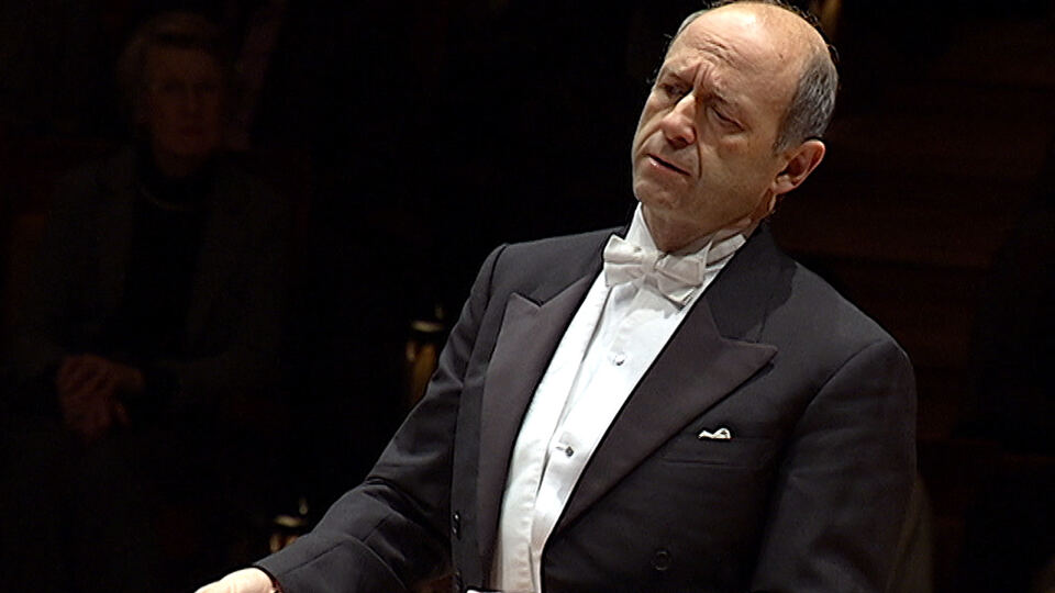 Iván Fischer y Daniel Stabrawa