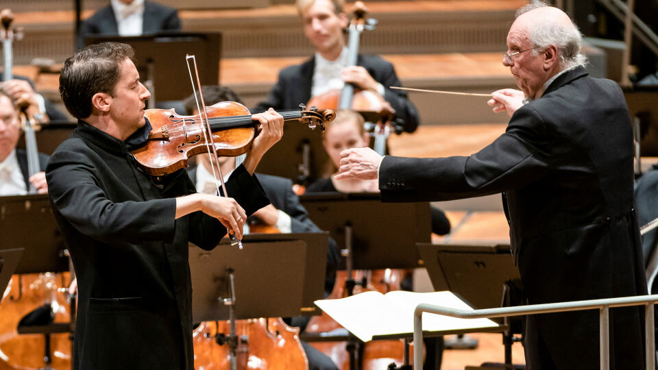 Marek Janowski und Noah Bendix-Balgley