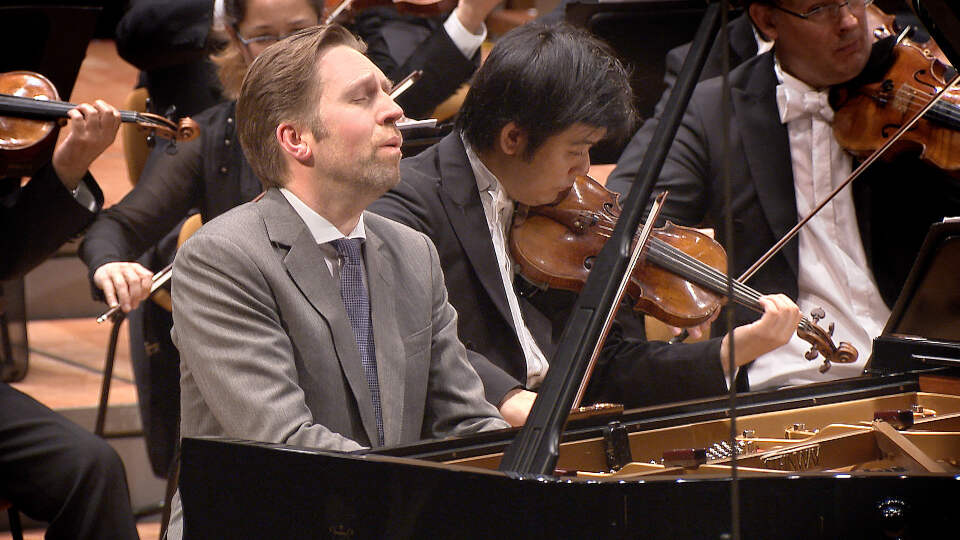 Andrés Orozco-Estrada und Leif Ove Andsnes