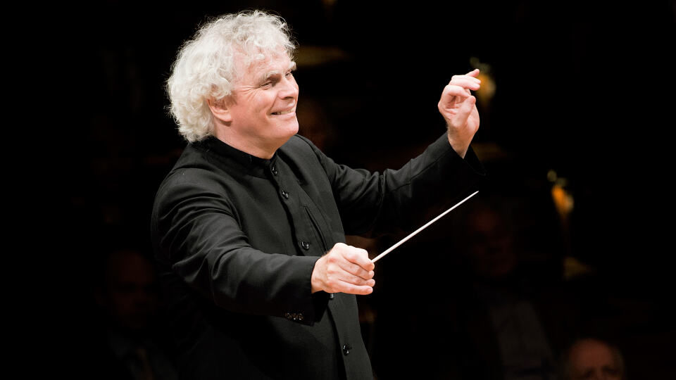 Simon Rattle dirigiert Beethovens Symphonien Nr. 6 und 8