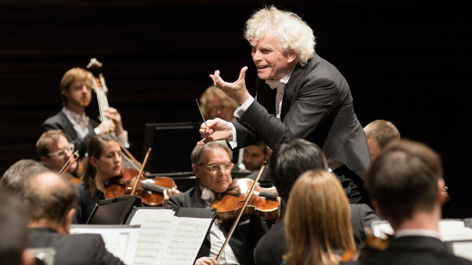 Simon Rattle conducts Schumann and Dutilleux