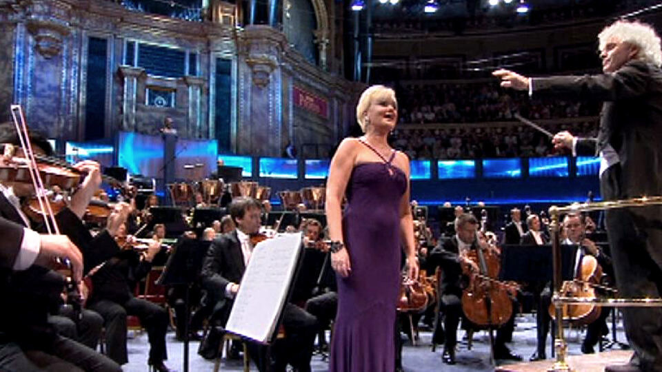 La Filarmónica de Berlín, Simon Rattle y Karita Mattila en los «Proms»