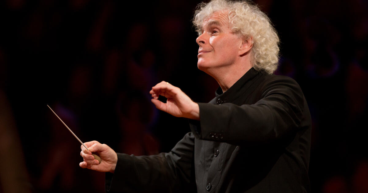 Simon Rattle conducts Dvořák, Turnage and Brahms