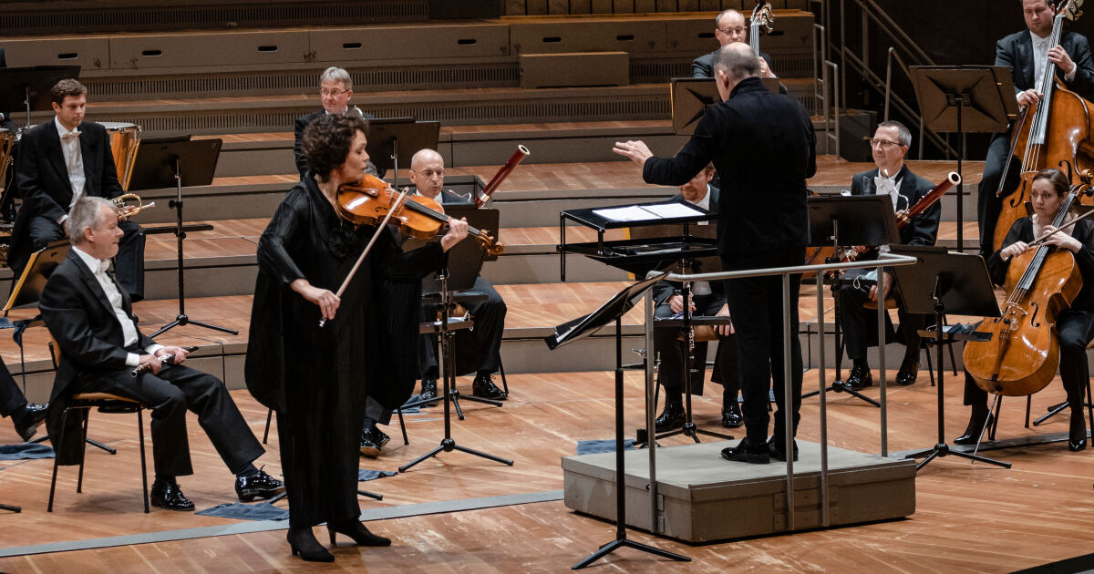 François-Xavier Roth and Tabea Zimmermann
