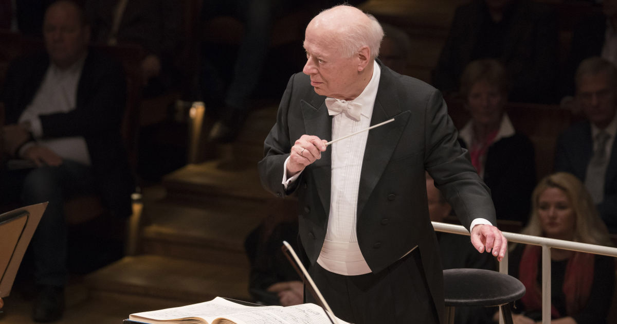 Bernard Haitink conducts Mahler's Ninth Symphony
