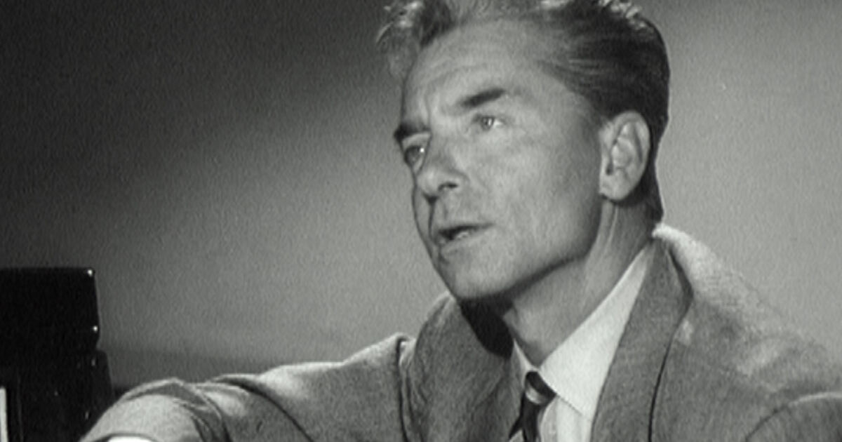 Herbert von Karajan in conversation with Denis Stevens