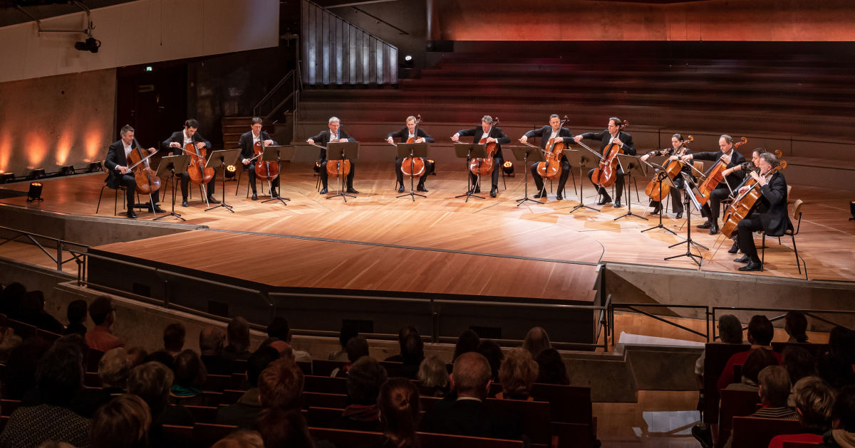 Anniversary concert of the 12 Cellists