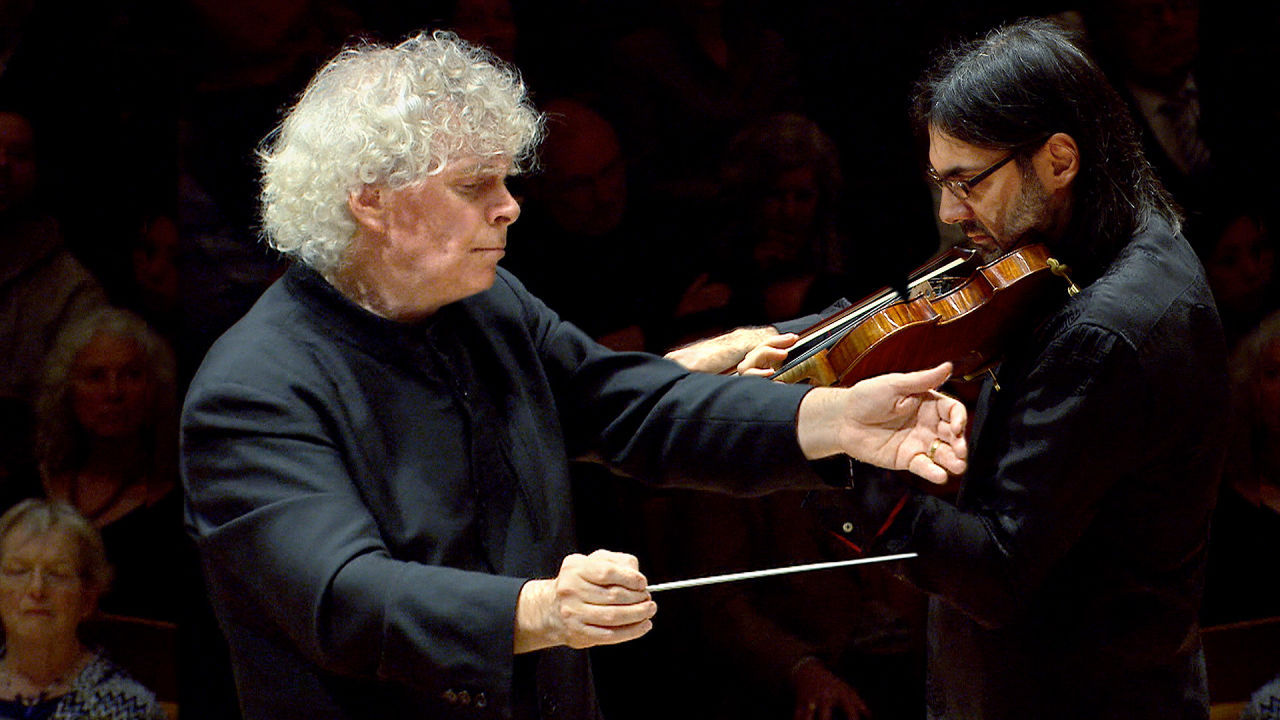 Simon Rattle conducts Beethoven’s “Pastoral” Symphony and Modernist  concertos, image size:1280x720