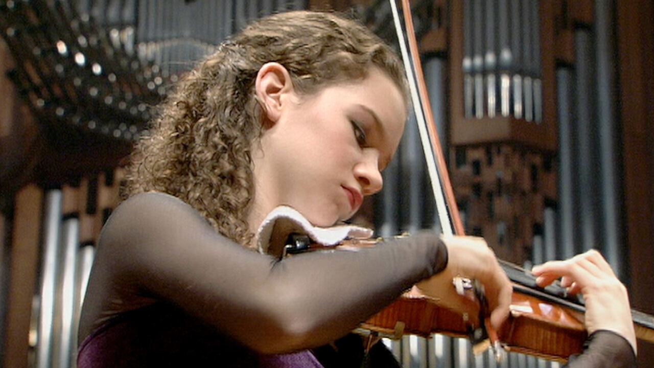 ヤンソンス指揮ハーン独奏による2000年来日公演