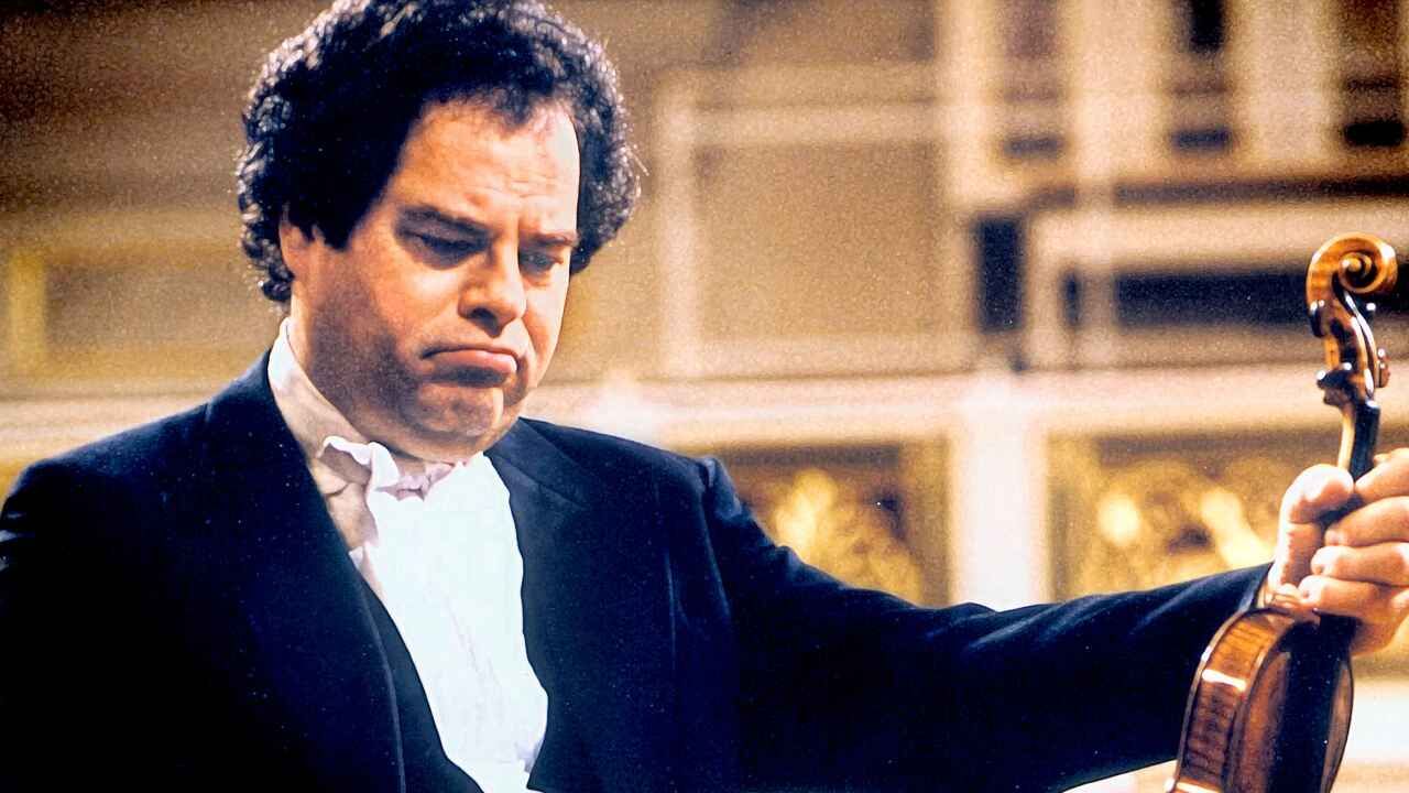 パールマンがベートーヴェンのヴァイオリン協奏曲を演奏。指揮は