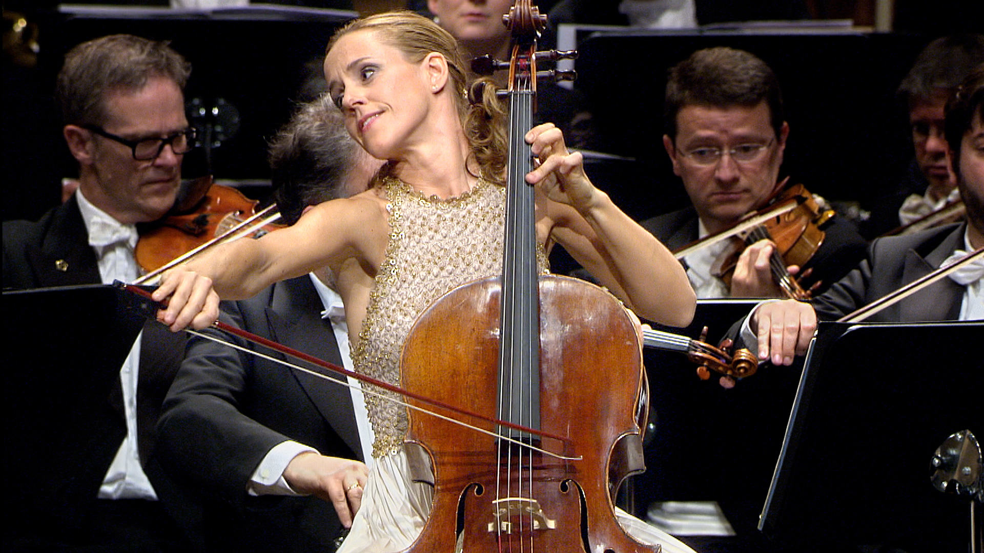 Simon Rattle and Sol Gabetta