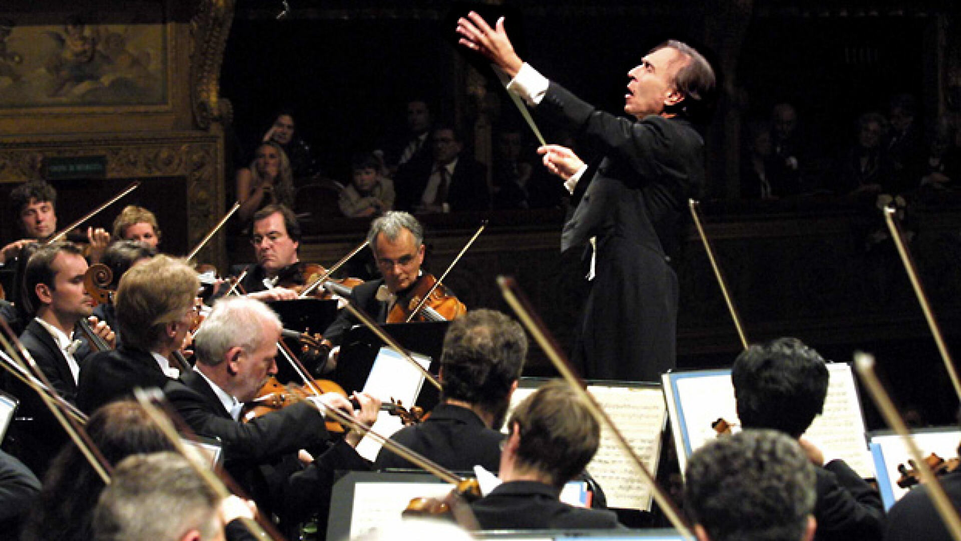 クラシック Claudio Abbado & Berliner Philharmoniker 2002 Europakonzert from Palermo with Claudio Abbado and Gil Shaham