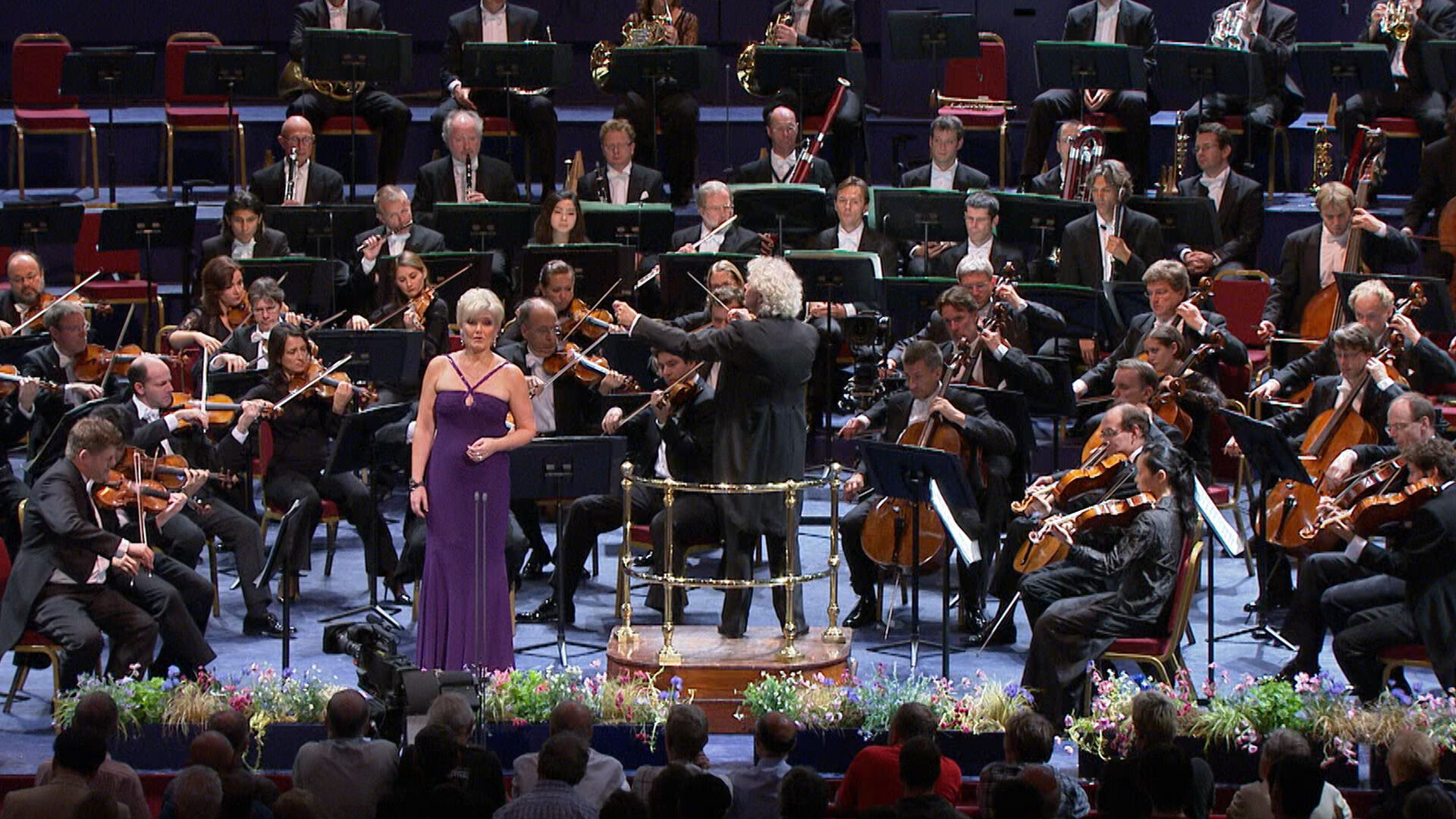 The Berliner Philharmoniker, Simon Rattle and Karita Mattila at