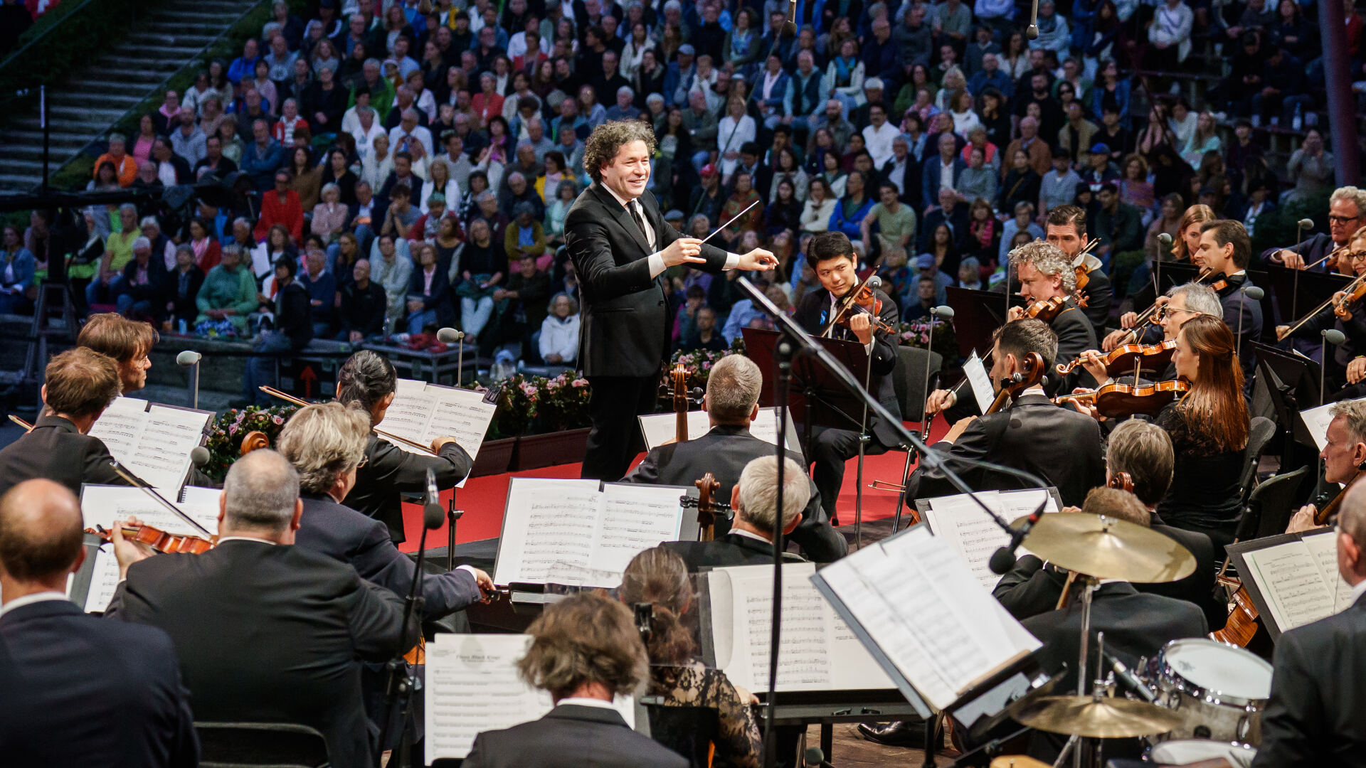 ドゥダメル指揮によるヴァルトビューネ・コンサート2025