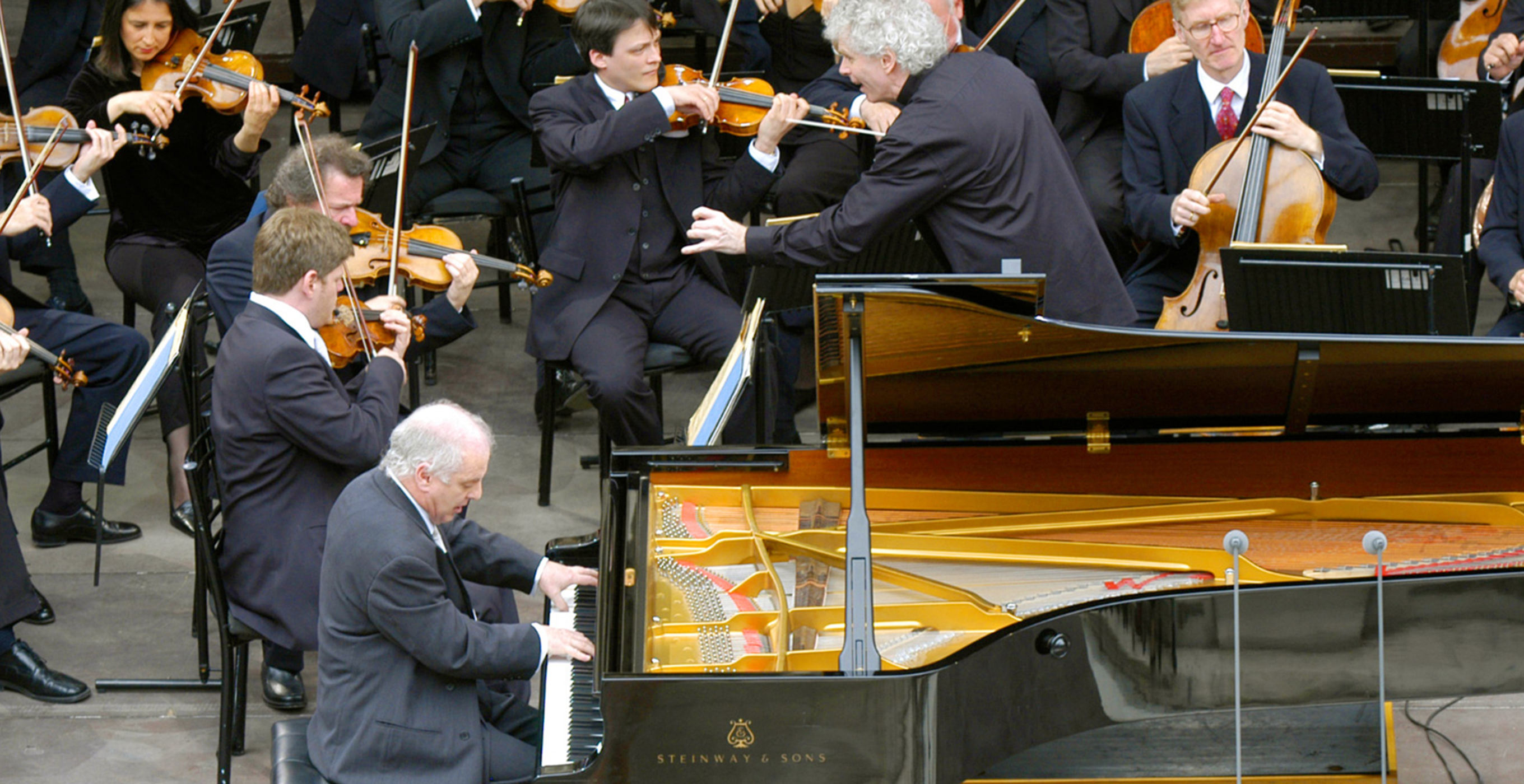 Europakonzert from Athens with Simon Rattle and Daniel Barenboim