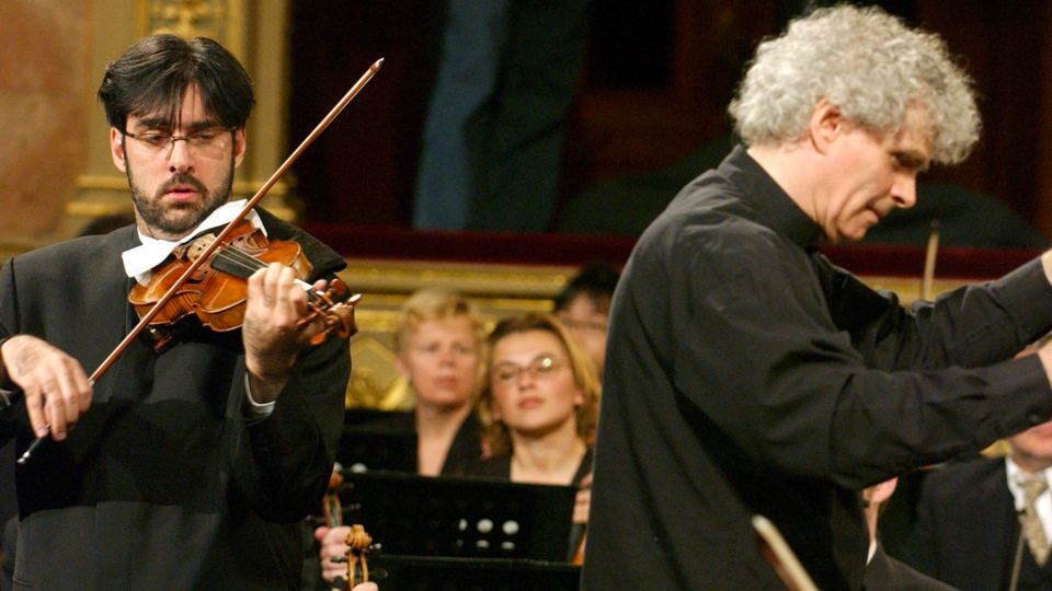 2005 Europakonzert from Budapest with Simon Rattle and Leonidas Kavakos