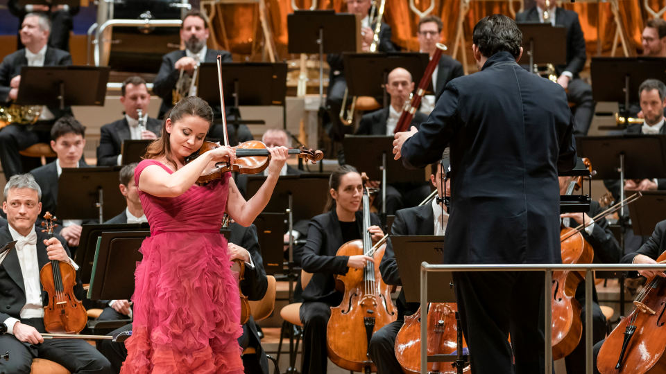 Andris Nelsons and Baiba Skride